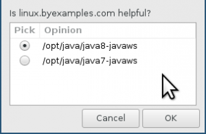 Java Selector